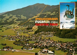 73578091 Fuegen Panorama Spieljochbahn Fliegeraufnahme Fuegen - Otros & Sin Clasificación