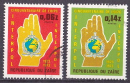 Zaire Satz Von 1973 O/used (A5-11) - Oblitérés