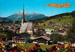 73577821 Maria Alm Steinernen Meer Ortsmotiv Mit Kirche Steinernes Meer Maria Al - Otros & Sin Clasificación