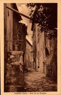 N°1847 W -cpa Gassin -rue De La Tasque- - Other & Unclassified