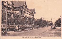 KNOKKE - KNOCKE Sur MER - Avenue Elisabeth - Knokke