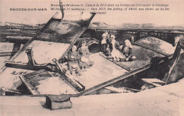 KNOKKE - KNOCKE Sur MER -  Batterie Wilhelm II - Canon De 30/5 Dont Les Boches Ont Fait Sauter Le Blindage - Knokke