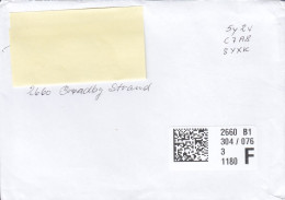 Denmark 'Inland' Online 'Mobilepaid' Purchased Code 2024 Cover Brief Lettre To 2660 BRØNDBY STRAND - Storia Postale
