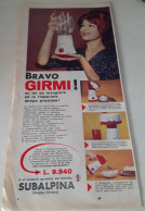Pubblicità Frullatore Girmi (1960) - Publicidad