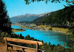 73577184 Weissensee Kaernten Panorama Blick Gegen Westen Blick Von Der Rauna Ruh - Weissensee