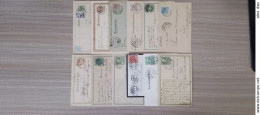 AUSTRIA (LOT-10) > POSTAL HISTORY > 12 Stationary Cards From Empire And 1st Republic Periods - Covers & Documents