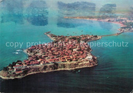 73576988 Nessebar Nessebyr Nessebre Halbinsel Fliegeraufnahme  - Bulgarien