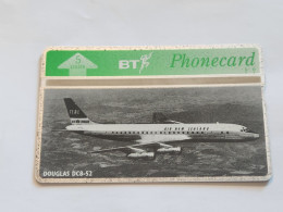 United Kingdom-(BTG-439)-Air New Zealand-(2)-Douglas-(371)(5units)(405K37081)(tirage-1.000)-price Cataloge-8.00£-mint - BT Emissioni Generali