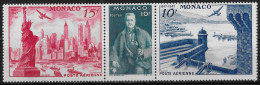 MONACO - PA 25 A 27 - NEUF** MNH - Poste Aérienne