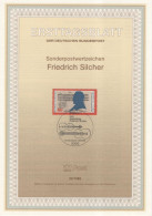 Germany Deutschland 1989-20 Friedrich Silcher, Music Musique Composer Compositeur, Canceled In Bonn - 1981-1990