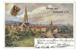 32498 - Gruss Aus Heilbronn A.N. Circulée 1902 - Heilbronn