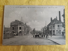 CPA - Lille - Rue Du Faubourg D'Arras Et Rue Ferrer - Lille