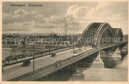 73559115 Duesseldorf Rheinbr?cke Strassenbahn Duesseldorf - Düsseldorf