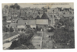 CPA RARE Circulée En 1916 - VILLEDIEU-LES-POELES - Vue Générale Prise Du Bourg-l'Abbesse - Edit. Desrues - Villedieu