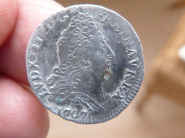 10 Sols Aux Insignes De Louis XIV 1707 Rennes - 1643-1715 Ludwig XIV.