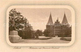 73555522 L?beck Holstentor Bismarck-Denkmal  - Zu Identifizieren