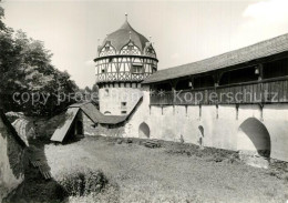 73551286 Burgk Saale-Orla-Kreis Staatl Museum Schloss Burgk Roter Turm Mit Zwing - Other & Unclassified