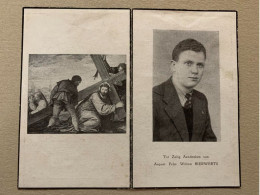 Agust Bierwerts Lid Spionnagedienst Lier 1920 Gefusilleerd Nationale Schietbaan Brussel 1944 ( Oorlog - Guerre 40-45 ) - Andachtsbilder