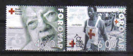 Faroer 2001 Red Cross   Y.T. 383/384 (0) - Färöer Inseln