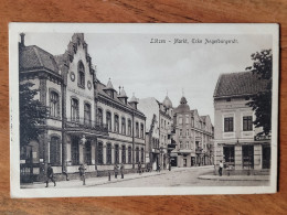 Lötzen , Markt, Ecke Angerburgerstrasse - Polen