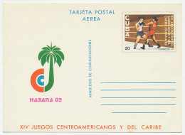 Postal Stationery Cuba 1982 Boxing - Habana 82  - Otros & Sin Clasificación