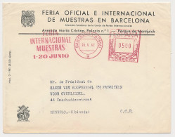 Meter Cover Spain 1962 International Trade Fair - Ohne Zuordnung