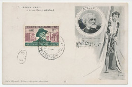 Maximum Card Italy 1951 Giuseppe Verdi - Composer - Musica