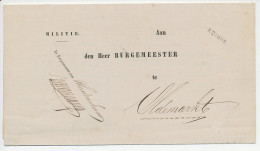 Naamstempel Kuinre 1878 - Lettres & Documents