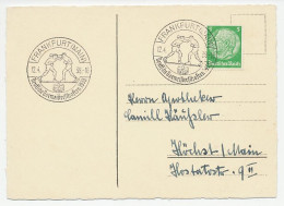 Card / Postmark Germany 1938 Boxing Championships - Other & Unclassified