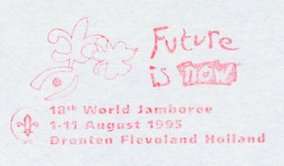 Meter Top Cut Netherlands 1995 ( FM 14818 ) 18th World Jamboree Dronten Flevoland - Future Is Now - Otros & Sin Clasificación