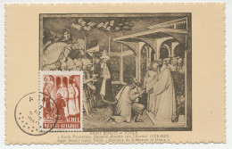 Maximum Card Belgium 1948 St. Benedict And Totila - Otros & Sin Clasificación