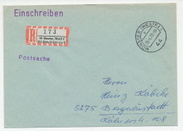 Registered Service Cover / Label 1972 St. Gabriel - Other & Unclassified