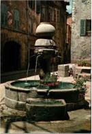 CASTELLANE. -  La Fontaine Aux Lions.   -   Non Circulée - Castellane