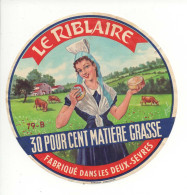 Etiquette De Fromage LE RIBLAIRE - Fromage