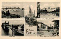 73550833 Bonn Rhein Rheinanlagen Poppelsdorfer Schloss Rheinbruecke Poppelsdorfe - Bonn