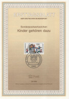 Germany Deutschland 1989-28 Kinder Gehören Dazu, Children, Canceled In Bonn - 1981-1990