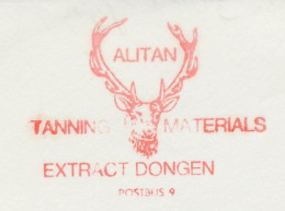 Meter Cut Netherlands 1984 Deer - Stag - Autres & Non Classés