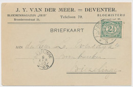 Firma Briefkaart Deventer 1910 - Bloemisterij - Non Classificati