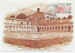 Maximum Card France 1991 Cathedral Perpignan - Campo Santo - Chiese E Cattedrali