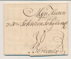 Amsterdam - Bordeaux Frankrijk 1765 - Hollande - ...-1852 Precursori