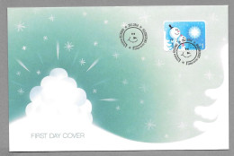 2014 FDC Snowmen Finland Finnland Finlande - FDC