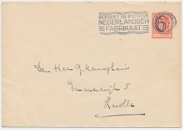 Envelop G. 24 Amsterdam - Zwolle 1933 - Material Postal