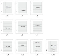 DAVO Hüllen L9 Assort. (10 Verschiedene) DV27329, 10er Pack Neu ( - Autres & Non Classés