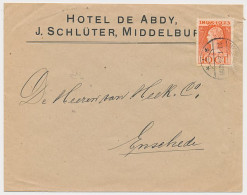 Firma Envelop Middelburg 1924 - Hotel De Abdy - Sin Clasificación