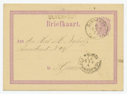 Naamstempel Ulvenhout 1874 - Lettres & Documents