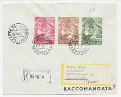 Registered Cover / Postmark Vatican 1965 Birth Of Jesus Christ - Otros & Sin Clasificación