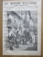 1884  ESPAGNE SEVILLE Le Carnaval à Sevilla - Prints & Engravings