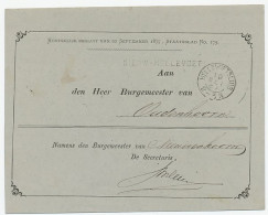 Naamstempel Nieuw - Hellevoet 1882 - Covers & Documents