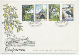 Cover / Postmark Sweden 1996 Eco Park - Ecological Park - Otros & Sin Clasificación