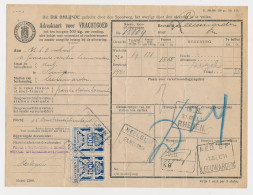 Adreskaart Heelsum - Leeuwarden 1934 - Verzekeringszegel - Non Classés